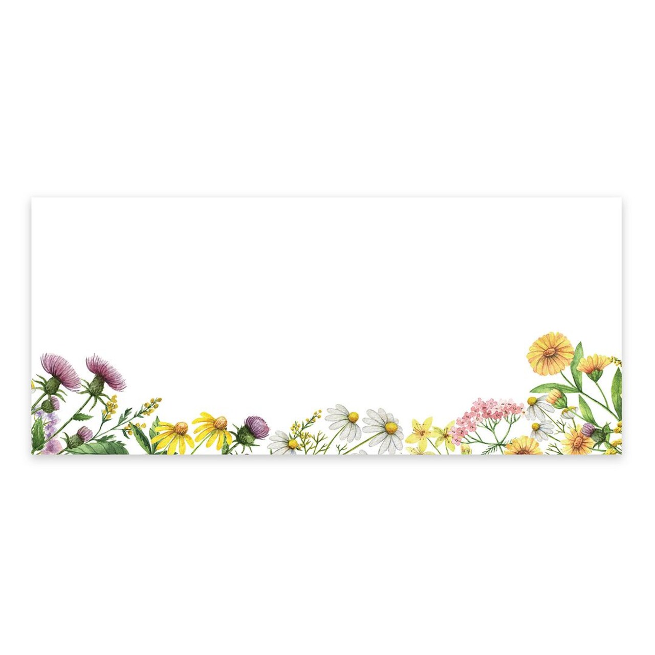Great Papers! Summer Meadow Coordinating Envelope, Standard #10, 9.5" x 4.125", Gummed Adhesive, 25 Pack